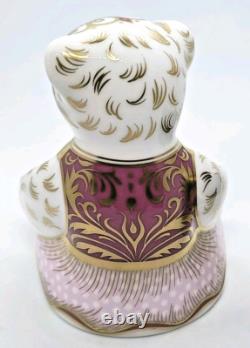 Crown Derby Set 4 Royal Bears William Catherine George Charlotte RARE Ltd Ed 250