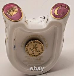 Crown Derby Set 4 Royal Bears William Catherine George Charlotte RARE Ltd Ed 250