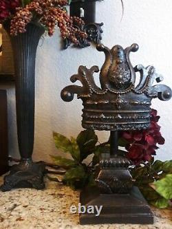 Crown Finial, Standing, Home Decor Tabletop Decorations, Office Decor NEW, fleur