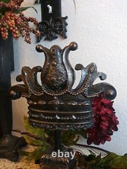 Crown Finial, Standing, Home Decor Tabletop Decorations, Office Decor NEW, fleur