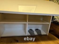 Crown Imperial White Gloss Up and Over Wall Hung Kitchen Unit