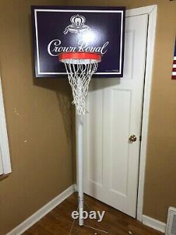 Crown Royal Basketball Hoop Pole Topper Display Piece Man Cave Decor Nba New