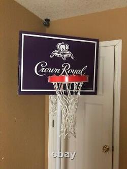 Crown Royal Basketball Hoop Pole Topper Display Piece Man Cave Decor Nba New