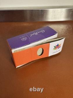 Crown Royal Canada 150th Anniversary White & Red Drawstring Bag Maple Leaf NEW