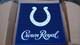 Crown Royal Colts Football Promotional Bar Spill Mat, New Rare