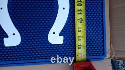 Crown Royal Colts Football Promotional Bar Spill Mat, NEW RARE