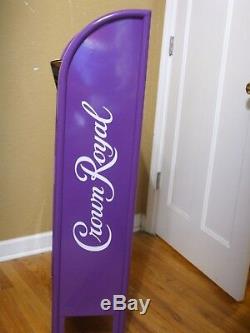 Crown Royal Display Mailbox Mail Box Man Cave Decor Garage Storage Whisky