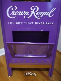 Crown Royal Display Mailbox Mail Box Man Cave Decor Garage Storage Whisky