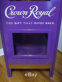 Crown Royal Display Mailbox Mail Box Man Cave Decor Garage Storage Whisky
