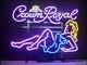 Crown Royal Girl Beer Bar Artwork Neon Light Sign Wall Decor Hanging Gift 24x20