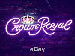 Crown Royal Lamp Logo Neon Light Sign 24 HD Vivid Printing Technology