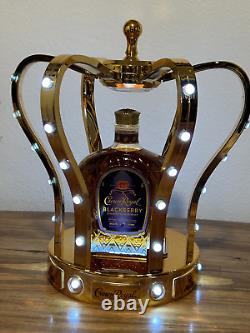 Crown Royal Led Bottle Glorifier Display Man Cave Lighted Bottle Display New