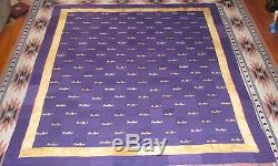 Crown Royal Purple And Gold Bag Quilt Made From More Than 160 Bags