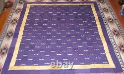 Crown Royal Purple And Gold Bag Quilt Made From More Than 160 Bags