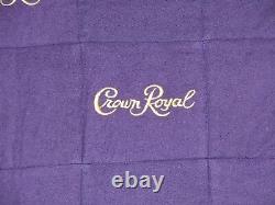 Crown Royal Purple And Gold Bag Quilt Made From More Than 160 Bags