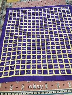 Crown Royal Purple And Gold Bag Quilt Made From More Than 160 Bags Large Size