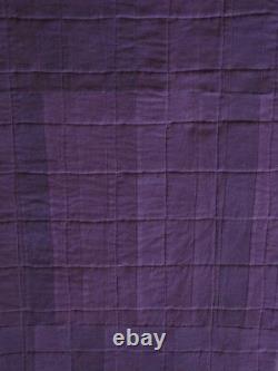 Crown Royal Purple And Gold Bag Quilt Made From More Than 160 Bags Large Size