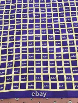 Crown Royal Purple And Gold Bag Quilt Made From More Than 160 Bags Large Size