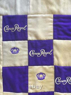 Crown Royal Purple And Gold Quilt Made From More Than 160 Bags