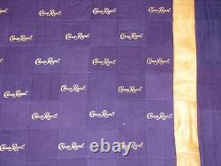 Crown Royal Purple And Gold Quilt Made From More Than 160 Bags