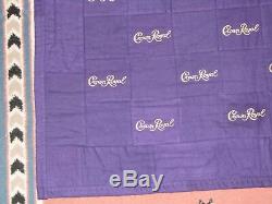 Crown Royal Purple Bag Quilt Made From More Than 160 Bags