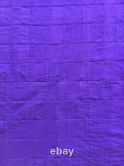 Crown Royal Purple Bag Quilt Made From More Than 160 Bags