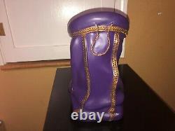 Crown Royal Purple Bag Tip Jar Man Cave Display New Decor Sign