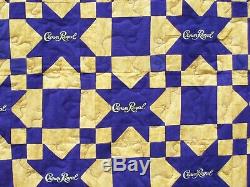 Crown Royal Purple quilt 70x86