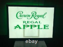 Crown Royal Regal Apple Nba Basketball Hoop Led Bar Sign Man Cavewhiskey Whisky