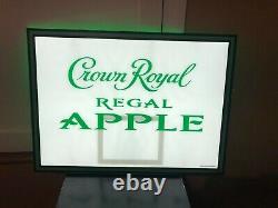 Crown Royal Regal Apple Nba Basketball Hoop Led Bar Sign Man Cavewhiskey Whisky