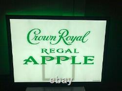 Crown Royal Regal Apple Nba Basketball Hoop Led Bar Sign Man Cavewhiskey Whisky