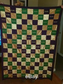 Crown Royal purple green apple Throw blanket pick one Shipping READ description