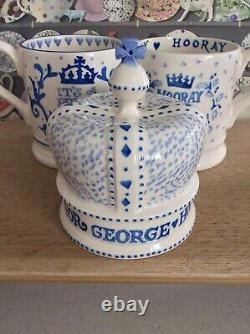 Emma Bridgewater Hooray for George Royal Baby Crown Unused 1st