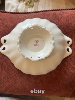 First Quality Royal Crown Derby Imari 1128 Gold Fluted Sweet Duchess Open Bowl