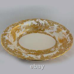 GOLD AVES Royal Crown Derby 5 Piece Place Setting NEW NEVER USED made in England