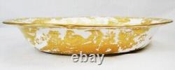 GOLD AVES by Royal Crown Derby Open Vegetable Bowl 9.7 NEW NEVER USED England