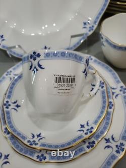 GRENVILLE Royal Crown Derby 5 Piece Place Setting NEW NEVER USED made in England