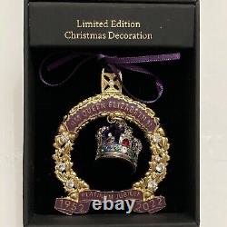 Historic Royal Palaces Platinum Jubilee Ornament Queen Elizabeth State Crown New