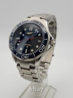James Bond 007'Casino Royale' Seiko TMI NH35A Auto Movt Blue Watch 10ATM