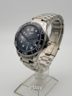 James Bond 007'Casino Royale' Seiko TMI NH35A Auto Movt Blue Watch 10ATM