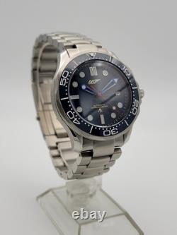 James Bond 007'Casino Royale' Seiko TMI NH35A Auto Movt Blue Watch 10ATM