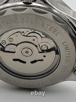 James Bond 007'Casino Royale' Seiko TMI NH35A Auto Movt Blue Watch 10ATM