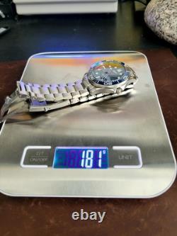 James Bond 007'Casino Royale' Seiko TMI NH35A Auto Movt Blue Watch 10ATM