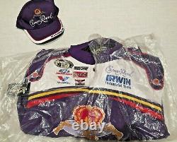 Jamie McMurray Signed Crown Royal Hat + Racing Jacket Chase Authentics Autograph