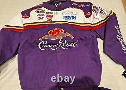 Jamie McMurray Signed Crown Royal Hat + Racing Jacket Chase Authentics Autograph