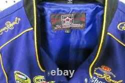 Jeff Hamilton Men's Purple Nascar Jacket XL Crown Royal Cup Series 97 JH Designs