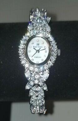 Jewelry Watch'SILVER 925' Collection Italian Brand(Royal Crown) Limited Edition