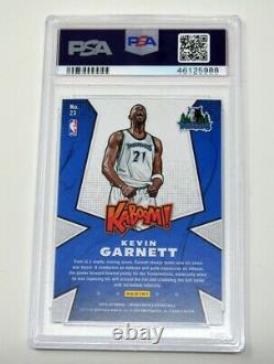 Kevin Garnett 2019-20 Panini Crown Royale Kaboom! Psa 9 Mint Tough Grade! Pop 2