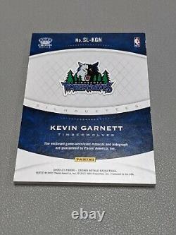 Kevin Garnett 2020-21 Panini Crown Royale Silhouettes #1/12 FOTL Large Patch