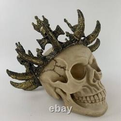 King Arthur's Crown, King of Death, King of Skulls, Royal Crown for Men, Headwear